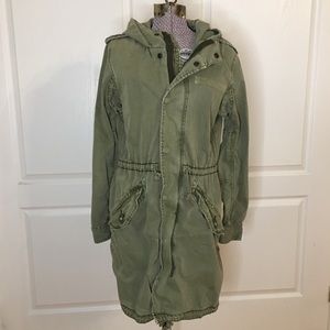 Aritzia TNA Military Jacket great for Spring rain coat